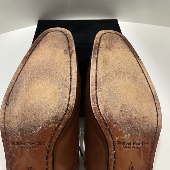 To Boot New York Nico Cap Toe Oxford Burnished Brown Leather main image 13